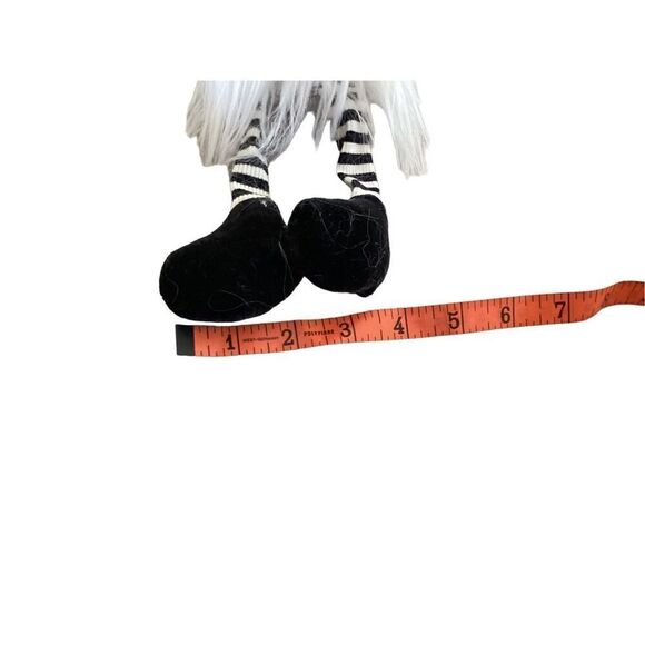 Light Up Plush Gnome Sequin Cap Striped Home Decoration Decor - Picture 8 of 9